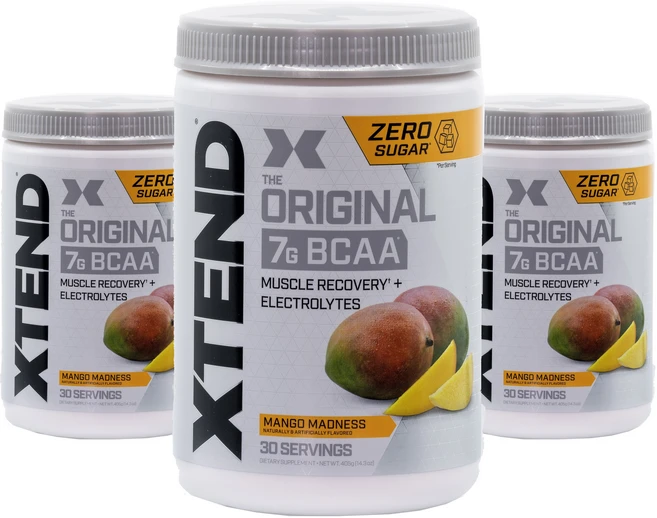 Xtend 오리지널 7g BCAA 망고 매드니스, 405g, 3개 - 쿠팡