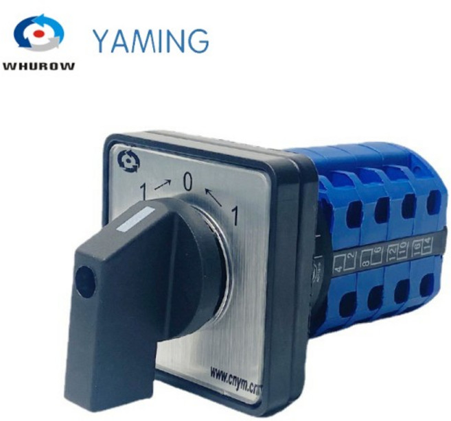 순간 자동 복귀 캠 스위치 LW28-20 제어 모터 전환 4 단 극 3 포지션 20A 4B, 1개