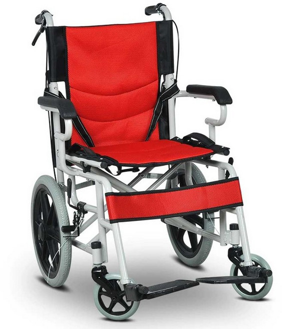 여행용 휠체어 접이식 휴대용 유모차 소형 경량 어르신