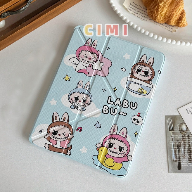 CIMI iPad 保護套 拉布布系列平板保護殼, 1個, 玩耍拉布布,Air6代_ 11英吋