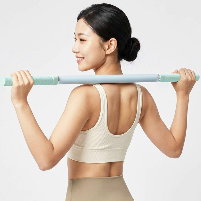 에너딕 마사지스틱 종아리 승모근 마사지 롤러, 그린A, 1개