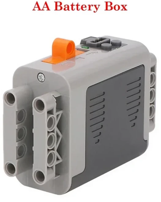 기술 MOC 전원 서보 부품 모터 8883 수정된 IR 그룹 세트 리튬 배터리 상자 9686, 06 AA Battery Box 8881