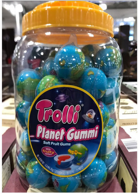 트롤리 지구젤리, 1.147kg, 1개