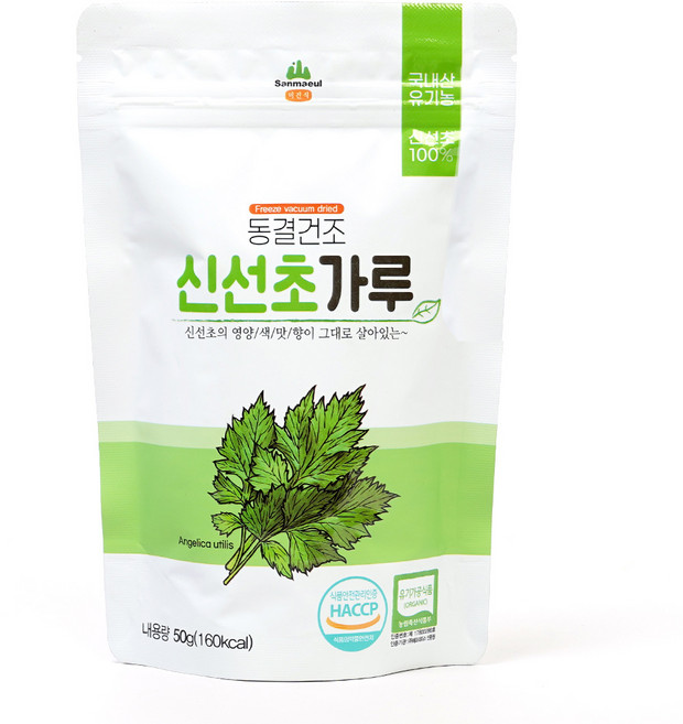 산마을 동결건조 유기농 신선초가루, 1개, 50g