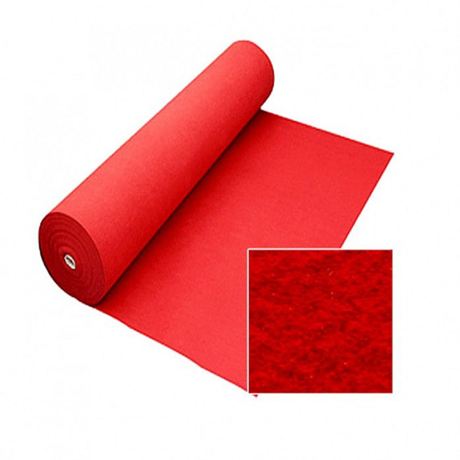 수지매트 파이텍스 롤카페트 레드 180x100 행사장 공연 학예회 바닥재 부직포매트 레드카펫