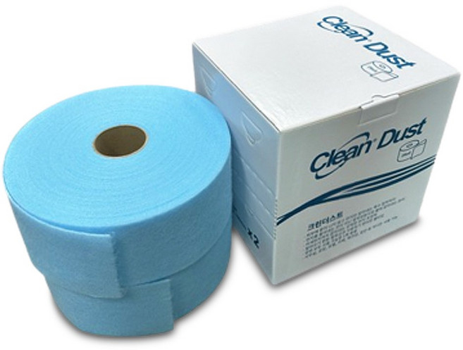 크린 더스트 먼지 흡착제 점착식 정전기 부직포 밀대 패드 사무실 가정용 애완동물 대용량 크린유통 닥터에클린 더클, 소형 9M x 1롤 (비닐팩벌크형), 1개