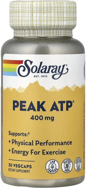 절실히 몸관리가필요한시기 Solaray Peak ATP® 400mg 베지 캡슐 30정 프리미엄할인상품입니다, SolarayPeakATP400mg베지캡슐30정, 1개 - 쿠팡