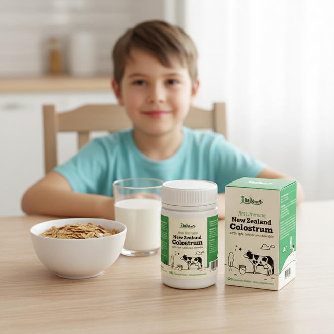 아이밸런스 뉴질랜드 IgG 초유 단백질 이뮨 플러스 면역글로불린, 2개, 120정