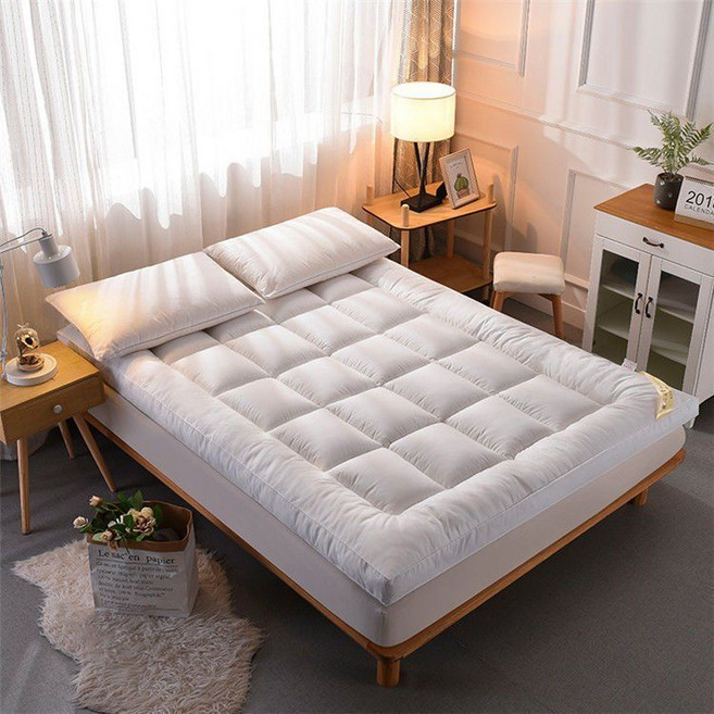 쿠션침대매트리스 마약매트리스 10cm 1.5m1.8m, 화이트