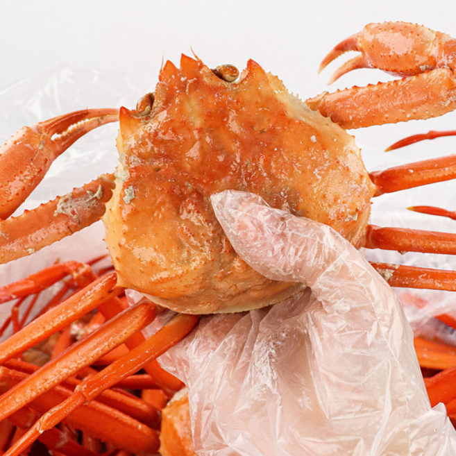 미리담 수율90% 박달 포항 구룡포 자숙 연지 홍게 찜, 1박스, B급 자숙홍게 3kg (다리수율80%) 9~11마리