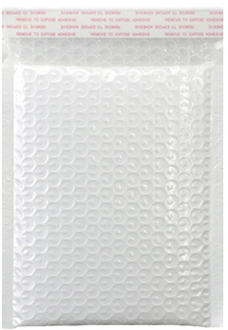 충격 방지 뽁뽁이 안전 봉투 화이트, 20개