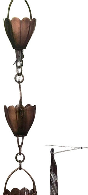 레인 드립 가방 키홀더 야외 빗물 키캡 일식 열쇠고리 장식 키링 인형 배수 꽃잎 체인 받는, 1. E 타입 260cm