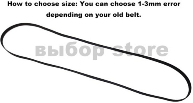 오디오 테크니카 모델용 턴테이블 벨트 AT-PL50 AT-LP60 AT-LP2D, 01 318