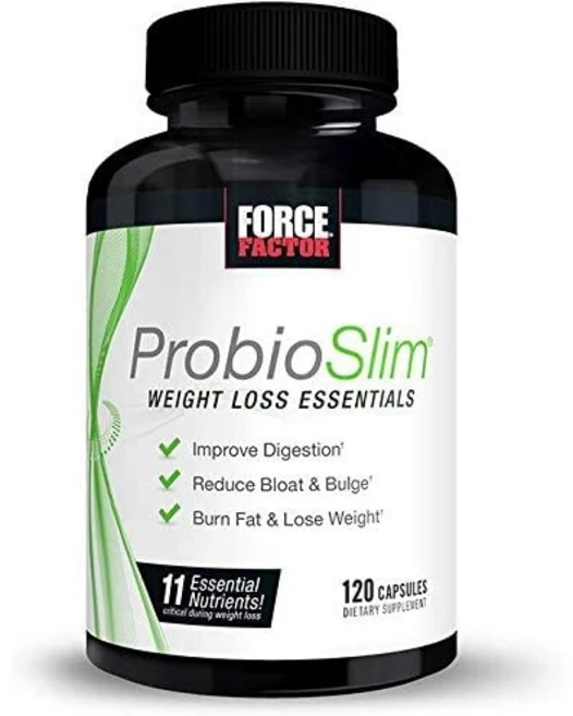 Force Factor 포스 팩터 ProbioSlim Weight Loss Essentials 캡슐 120정, 120정 1개입, 1개 - 쿠팡