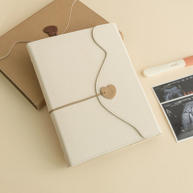 마이러브 초음파앨범 꾸미기 뱀띠 말띠 아기 각인 사진정리 셀프포토북, 마이러브앨범: 크림 / 주수스티커: 컬러/ 각인, 말띠 스티커