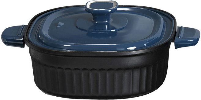 돈림 딥 에어프라이어용 냄비, DL-7711(Blue)