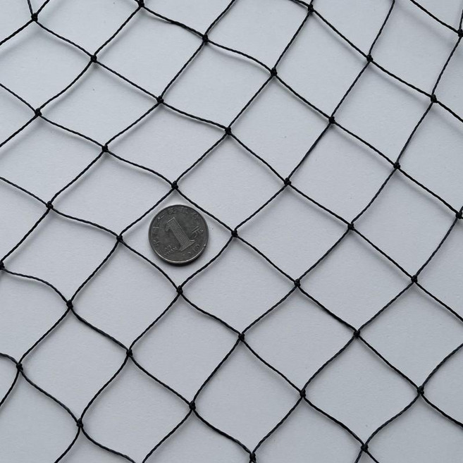 농사용그물망 새그물망 울타리그물망 발코니 정원 작물, 9줄 3cm 블랙, 2.5m, 1개