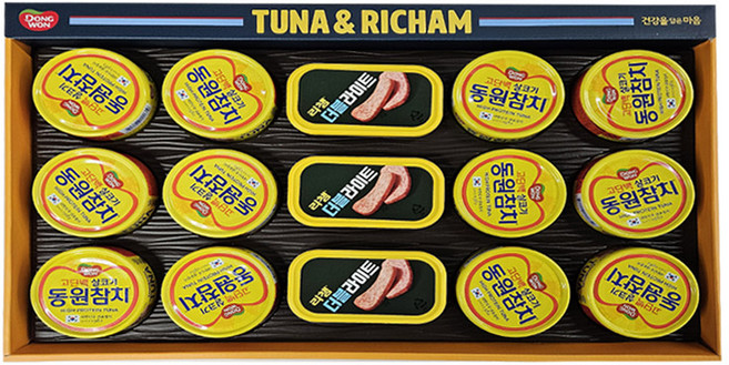 동원 튜나리챔30호 선물세트 1세트 동원참치 리챔 설 추석 선물