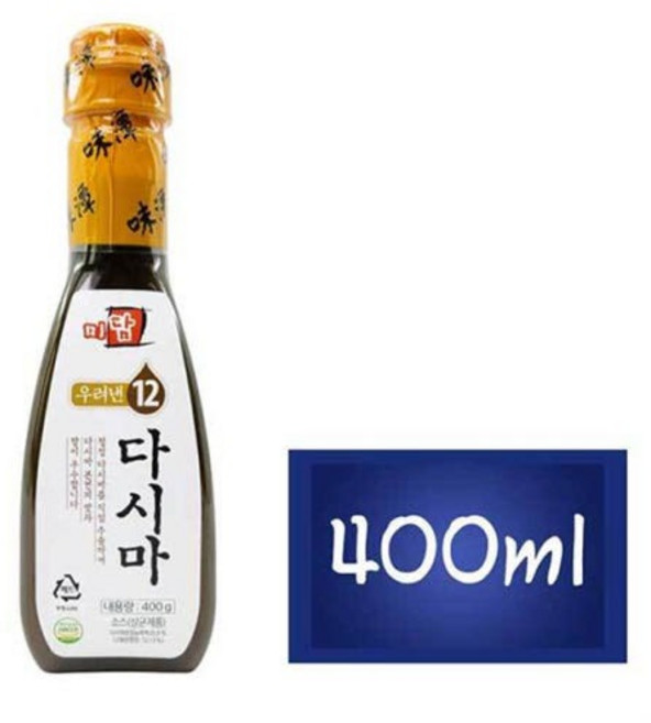 [미담] 우려낸12 다시마, 400g, 1개