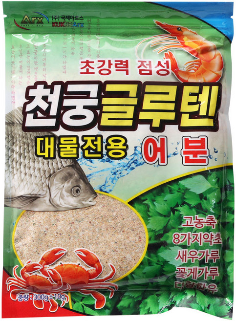 국제아르스 초강력점성 천궁글루텐(대물전용) 300g, 1개