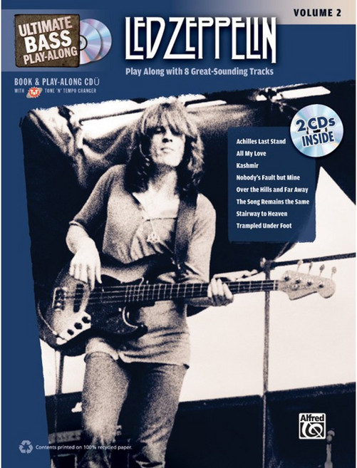 Led Zeppelin - Ultimate Bass Play-Along Volume 2 레드 제플린 베이스 악보집 (CD포함) Alfred 알프레드