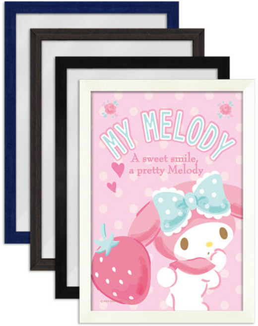 아트박스/산리오 산리오 마이멜로디 퍼즐 150P+슬림우드 액자 세트, 블루, 1개