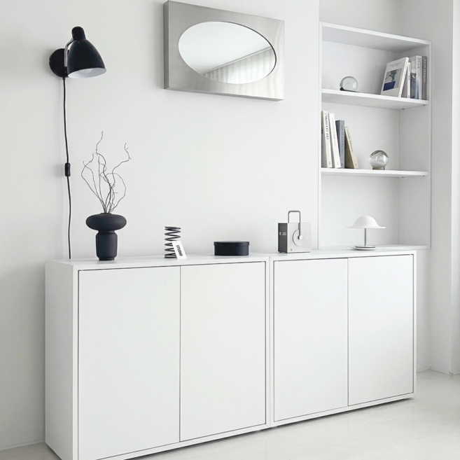 헤인느 붙이는 벽지 시트지 풀없이 셀프 도배 60cm x 10m, 퓨어화이트