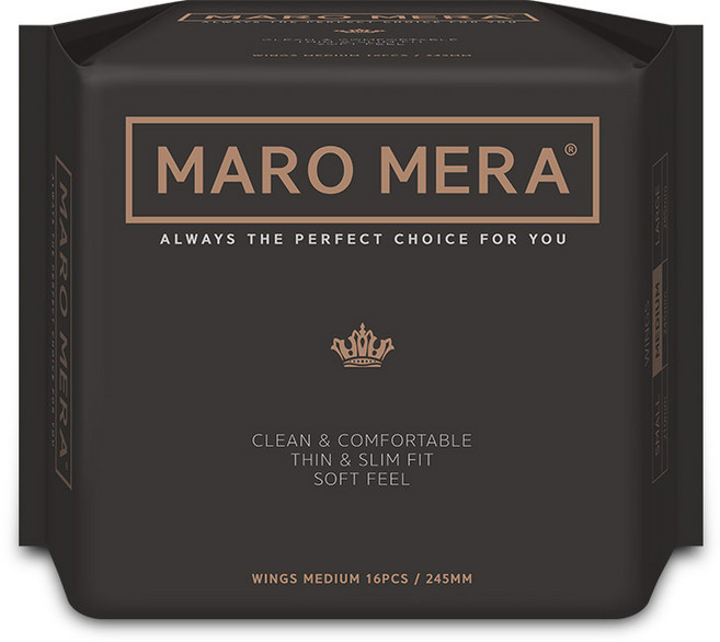 마로메라 순면 생리대, 중형, 16개입, 1개