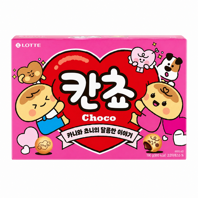 [내이름을 찾아라] 롯데 칸쵸 (196G), 1개, 196g
