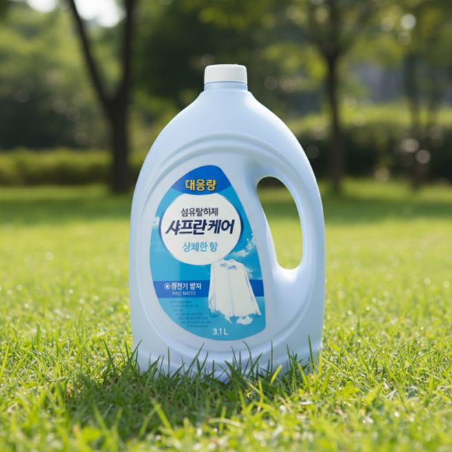 샤프란케어 정전기방지 섬유탈취제 상쾌한향 3.1L 1개