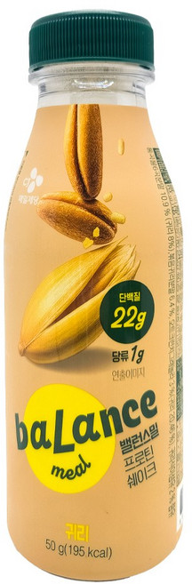 백설 밸런스밀 귀리, 50g, 4개