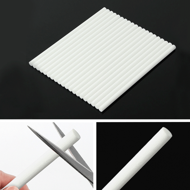 가습기 균일 흡수 코튼 소재 필터 리필 잘라쓰는 호환 분무필터 20p 8mm, 가습기 필터, 20개