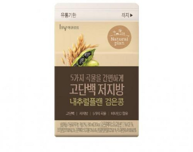 검은콩우유 한국야쿠르트 300ML x 10, 10개