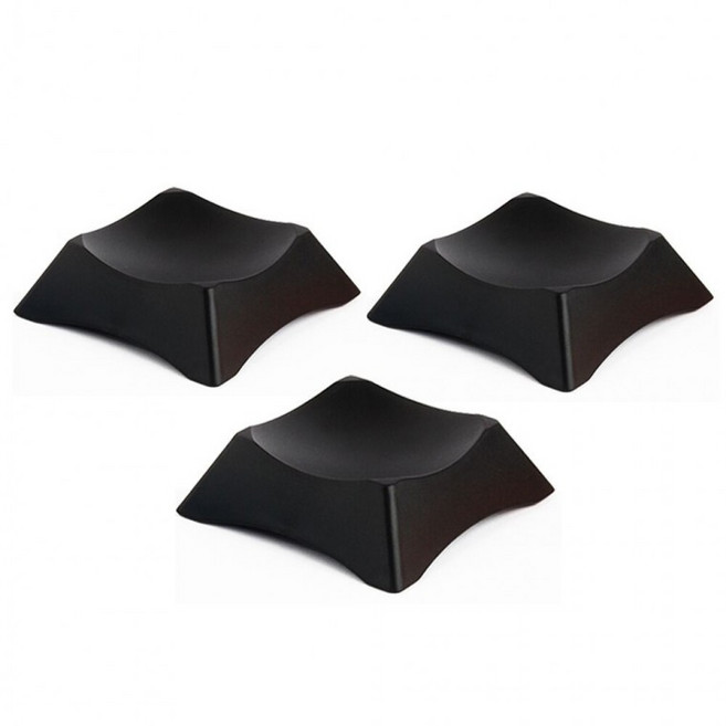 블랙 공 볼 스탠드 진열 장식 디스플레이 인테리어 사인볼 플라스틱 받침대 야구 축구 농구, 1개, 공받침대-사각