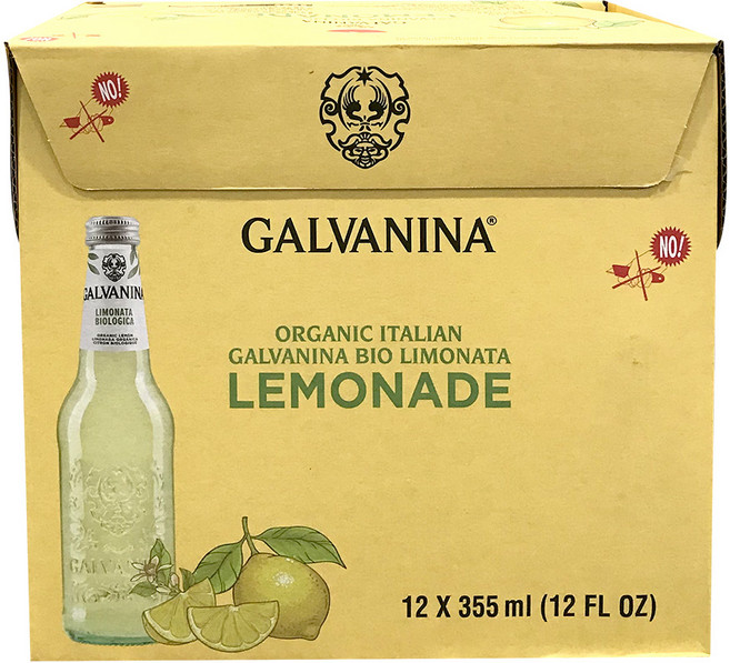 코스트코 갈바니나 GALBANINA 유기농 레몬에이드, 355ml, 12개