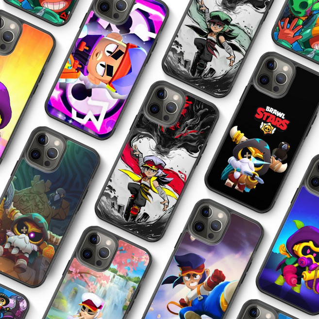 브롤스타즈 분노의팽 에드거 레온 케이스 AT-M150 M130 포켓몬폰2 포켓몬폰3 잼폰2 잼폰3 시나모롤폰