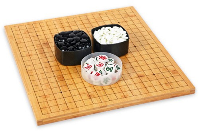 벧엘 2cm 대나무 바둑판 세트, 혼합색상, 1개