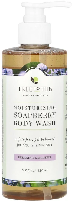 트리 투 텁 모이스처라이징 솝베리 바디워시 릴랙싱 라벤더 향 250ml (8.5 fl oz) TOB-48216 - 쿠팡