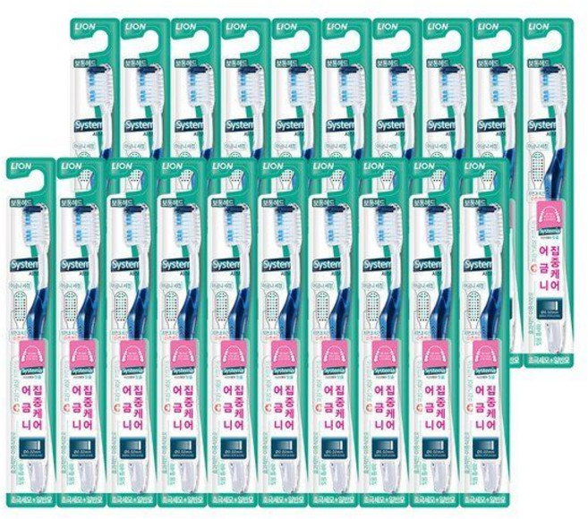 시스테마 듀얼액션 칫솔 1입 x 20개