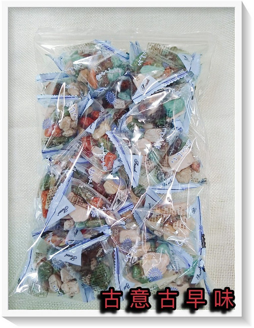 古意古早味 石頭巧克力 三角包 350公克 韓國產 懷舊零食 彩岩巧克力 石頭造型 糖果, 1個