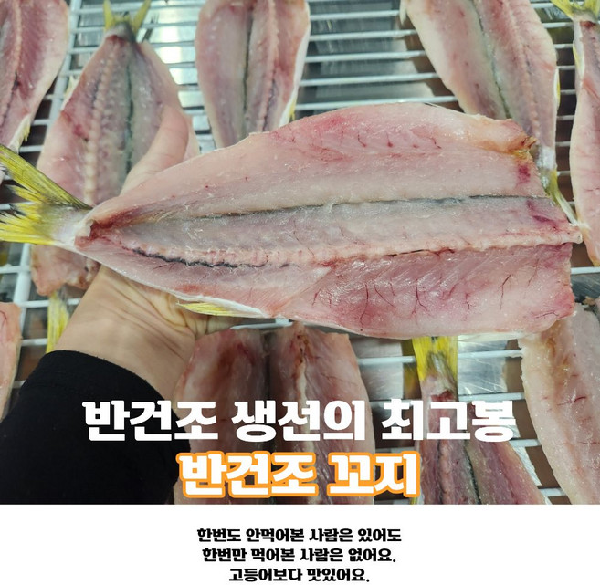 [손질완료] 반건조 생선 꼬지 꼬치고기 자연산 생선구이, 1개, 1k