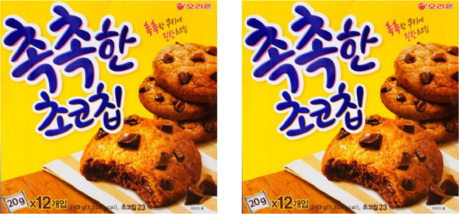 오리온 촉촉한 초코칩, 240g, 2개