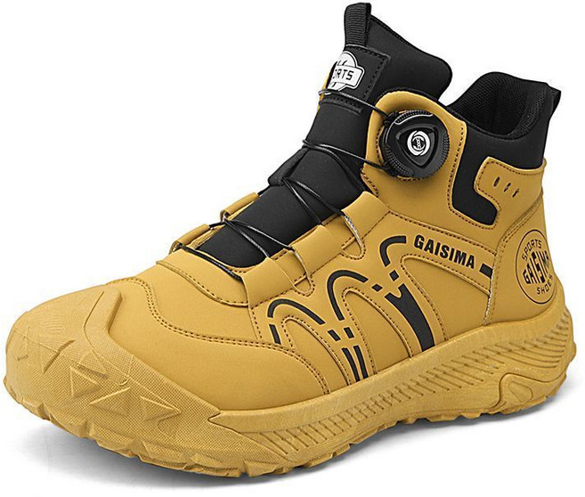GAISIMA 戶外越野登山鞋 高幫耐磨防滑旋轉扣男鞋