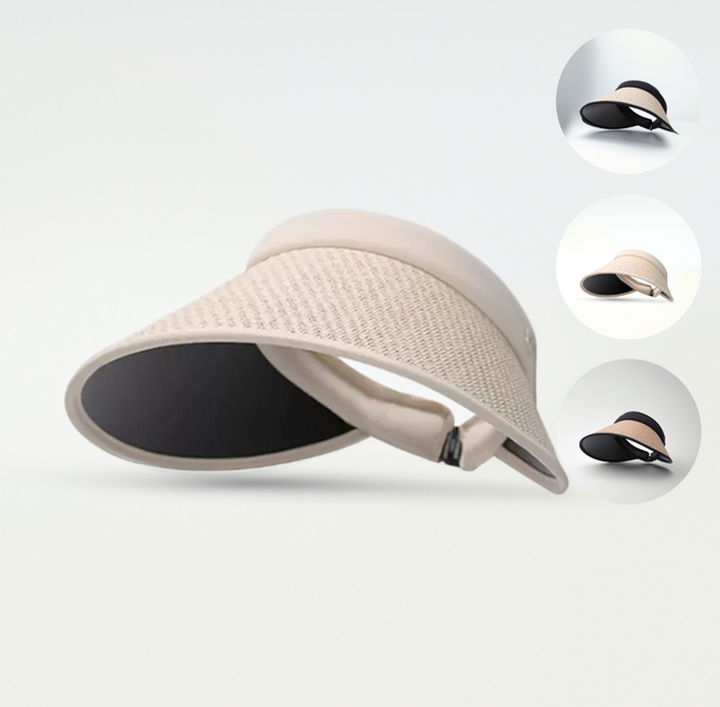 써니가드 썬캡 여름 라탄 자외선 차단 햇빛가리개