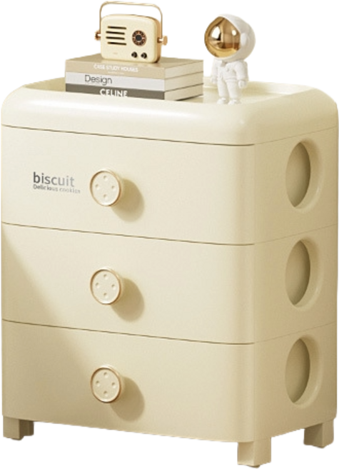 41面寬抽屜櫃 收納櫃 桌下收納層櫃 置物櫃 組合櫃, 1件, 三層