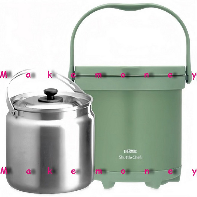 THERMOS 膳魔師 真空燜燒鍋 4.5公升, 1個