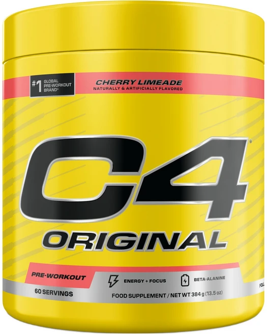 셀루코어 C4 오리지널 프리-워크아웃 체리 라임에이드, 1개, 384g - 쿠팡