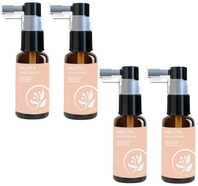 MUTTA 頭皮精華 Begonia Blossom 50ml, 4個
