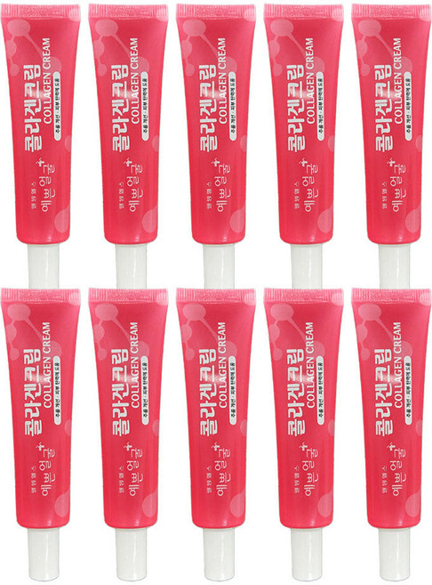 예쁜얼굴 콜라겐 크림, 10개, 25ml