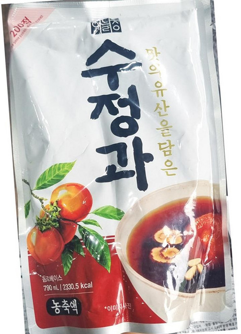 수정과농축액 하늘청 790ml X10 식자재 대용량 식당용 업소용 식재료
